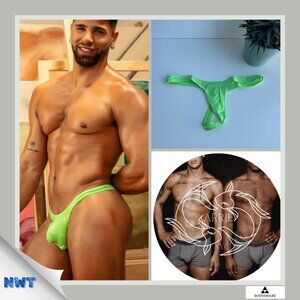 Body Aware - Glow Shaper Thong - Green (Size M)